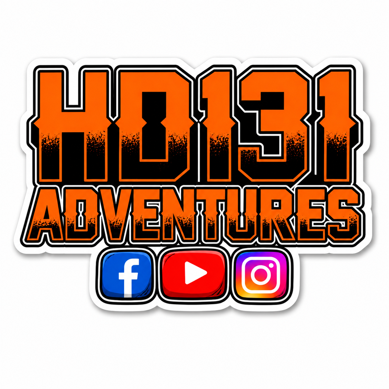HD131ADVENTURES STICKER